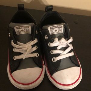 Leather Converse Toddler Size 8